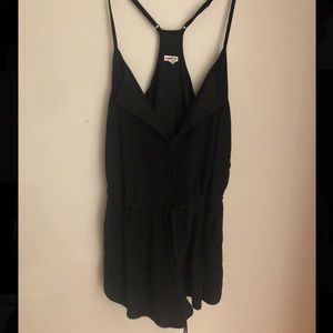 Thin strap romper